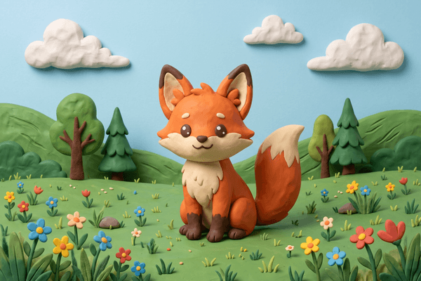 Claymation art style example