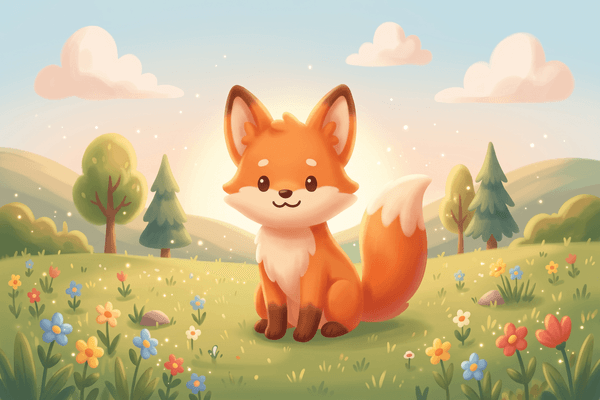 Kawaii art style example