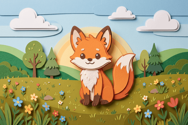 Paper Craft art style example