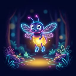 Ziggy the Firefly, a generated character